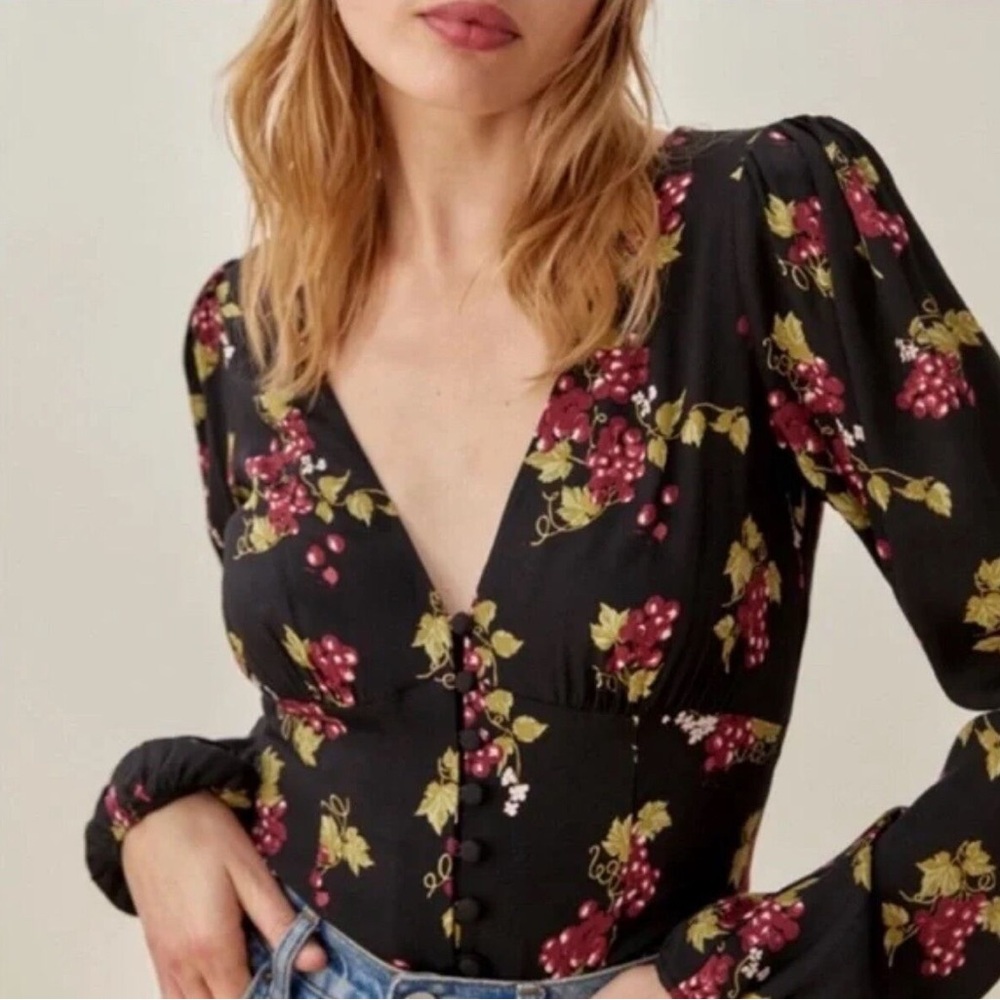 Reformation -Button Blouse - New Condition- Size … - image 2